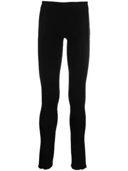 Брюки скинни в рубчик BARROW, черный