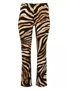 Брюки скинни Yoek, коричневый