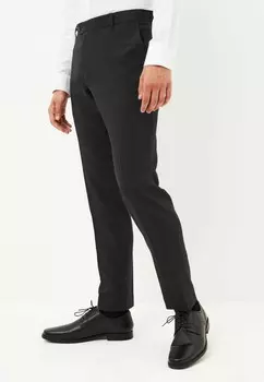 Брюки SKINNY FIT PLAIN FRONT Next, черный