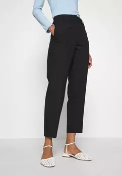 Брюки SLFRIA CROPPED PANT Selected Femme, черный