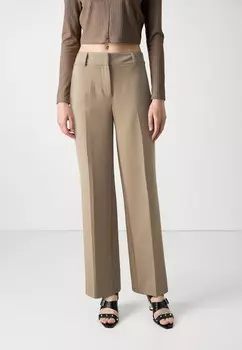Брюки SLFRITA WIDE PANT Selected, коричневый