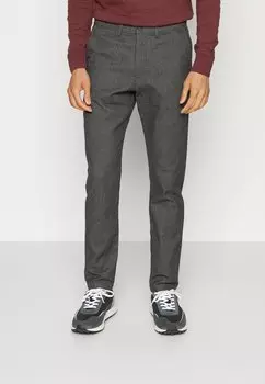 Брюки Slhslimtape Miles Pants Selected, цвет dark grey