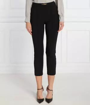 Брюки Slim fit Elisabetta Franchi, черный
