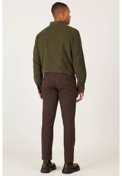 Брюки SLIM FIT FIVE POCKETS AC&CO / ALTINYILDIZ CLASSICS, коричневый