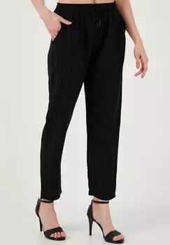 Брюки SLIM FIT LELA, черный