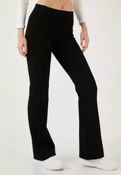 Брюки SLIM FIT LELA, черный