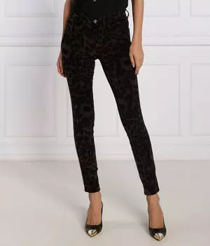 Брюки Slim fit Liu Jo, коричневый