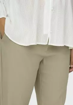 Брюки SLIM FIT ONLY Carmakoma, цвет Mottled Beige