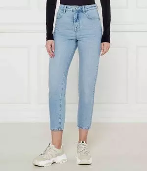 Брюки Slim fit Patrizia Pepe, синий