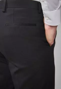 Брюки SLIM FIT TUXEDO Next, черный