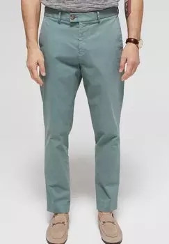 Брюки SLIM FIT WE Fashion, зеленый