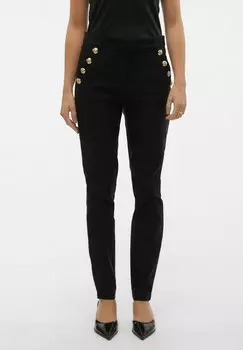 Брюки Slim Vero Moda, черный