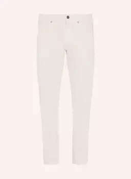 Брюки slimmy slim fit 7 For All Mankind, белый