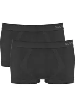 Брюки sloggi Retro "GO Smooth Hipster 2P" (2 шт.), мужские хипстеры, черный