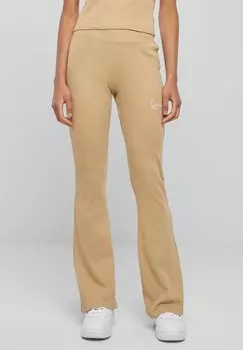 Брюки SMALL SIGNATURE FLARED Karl Kani, цвет sand