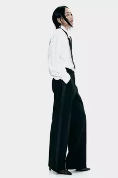 Брюки смокинги H&M, черный