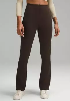 Брюки Smooth-Fit Pull-On High-Rise lululemon, цвет espresso