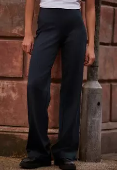 Брюки SMOOTHING PONTE WIDE PETITE Next, синий