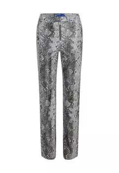 Брюки SNAKE-PRINT Karl Lagerfeld Jeans, черный