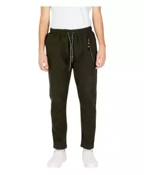 Брюки со шнуровкой и передними карманами. Gianni Lupo, зеленый