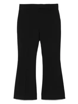 Брюки со складками Alexander McQueen, черный