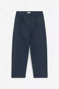 Брюки со складками Arket, синий