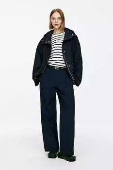 Брюки со складками Arket, синий