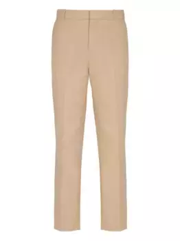 Брюки со складками BALMAIN, нейтральный