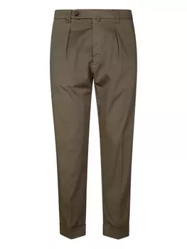 Брюки со складками Berwich, коричневый