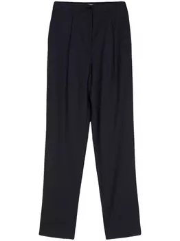 Брюки со складками Boglioli, синие