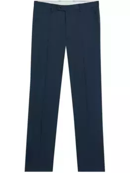 Брюки со складками Brooks Brothers, синий