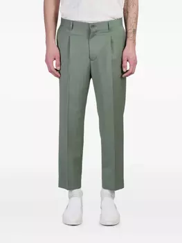 Брюки со складками Costumein, зеленый