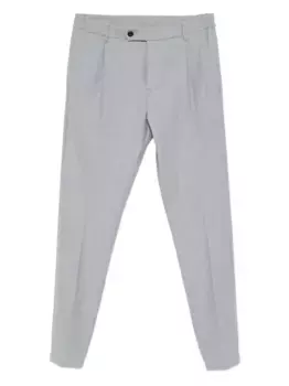 Брюки со складками Eleventy, синий