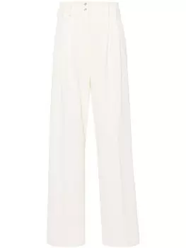 Брюки со складками Genny, серый