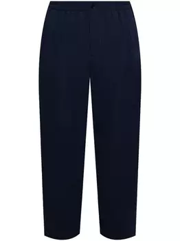 Брюки со складками Giorgio Armani, синий