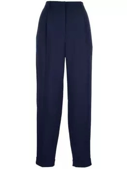 Брюки со складками Giorgio Armani, синий