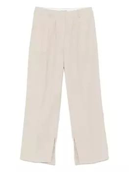 Брюки со складками HERSKIND, нейтральный