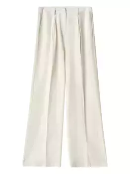 Брюки со складками HINNOMINATE, белый