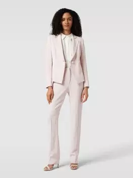 Брюки со складками и карманами Emporio Armani, светло-розовый