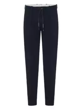 Брюки со складками и завязками Circolo 1901, синий