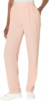 Брюки со складками из двустороннего жоржета LAUREN Ralph Lauren, цвет Pale Pink