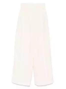 Брюки со складками JIL SANDER, белый