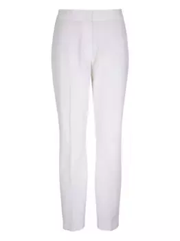 Брюки со складками Lafayette 148, белый