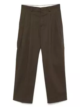 Брюки со складками Laneus, коричневый