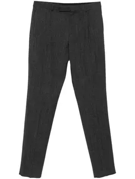 Брюки со складками Lardini, серый