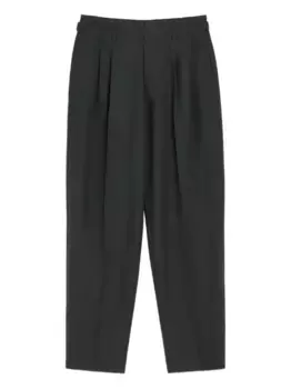 Брюки со складками LEMAIRE, серый