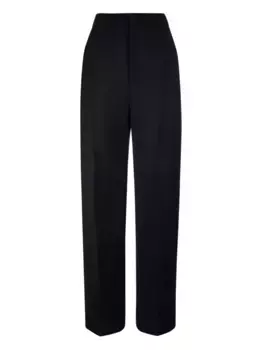 Брюки со складками LOEWE, черный