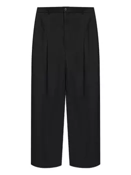 Брюки со складками LOEWE, черный