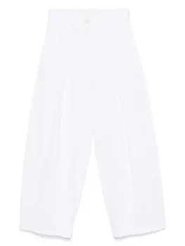 Брюки со складками Malo, белый