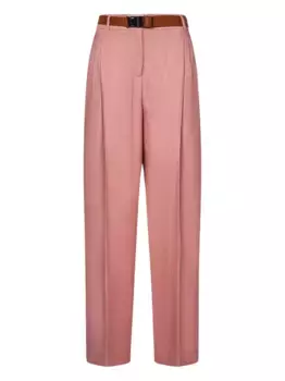 Брюки со складками MAX MARA, розовый